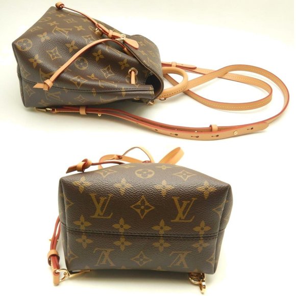 Louis Vuitton Monogram Montsouris NM BB Brown Mini Backpack - Picture 3 of 8